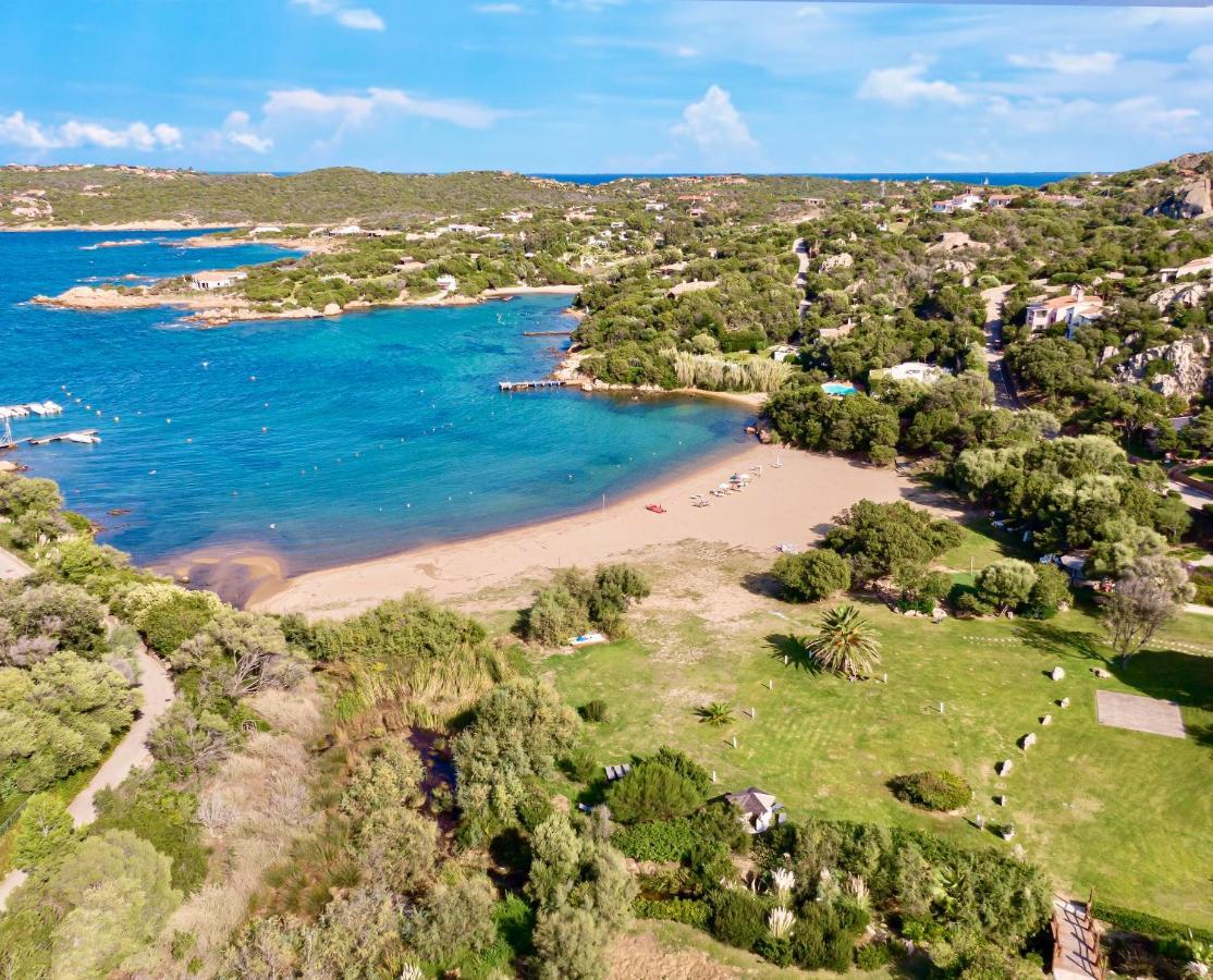 Residence Con Piscina A Liscia Di Vacca, 350 Mt Dal Mare, 3 Km Da Porto Cervo Bagian luar foto